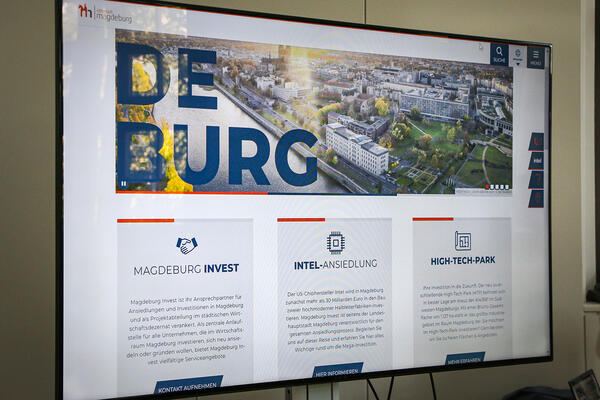 Magdeburger Internetseite fr Deutschlands grte Investition ist online